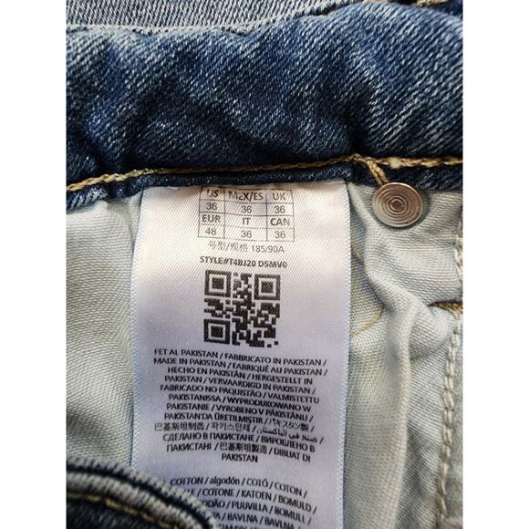 Guess Jeans Los Angeles Men's Vermont Slim 36x30 - Picture 8 of 11